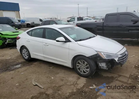 2020 Hyundai Elantra Se из США, поврежденный, VIN 5NPD74LFXLH617885